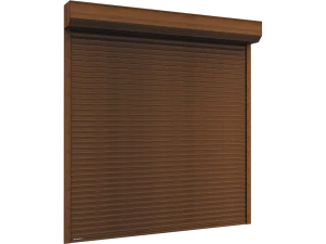 Рулонные ворота утепленные из профиля RH77M 3100x1000